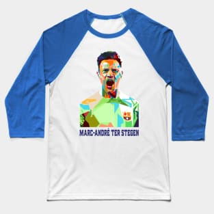 Marc-Andre Ter Stegen Pop Art Baseball T-Shirt